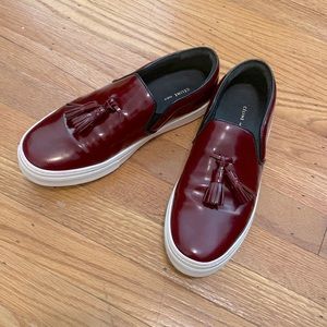 Celine Slip-on tassle leather sneakers 39 US 8